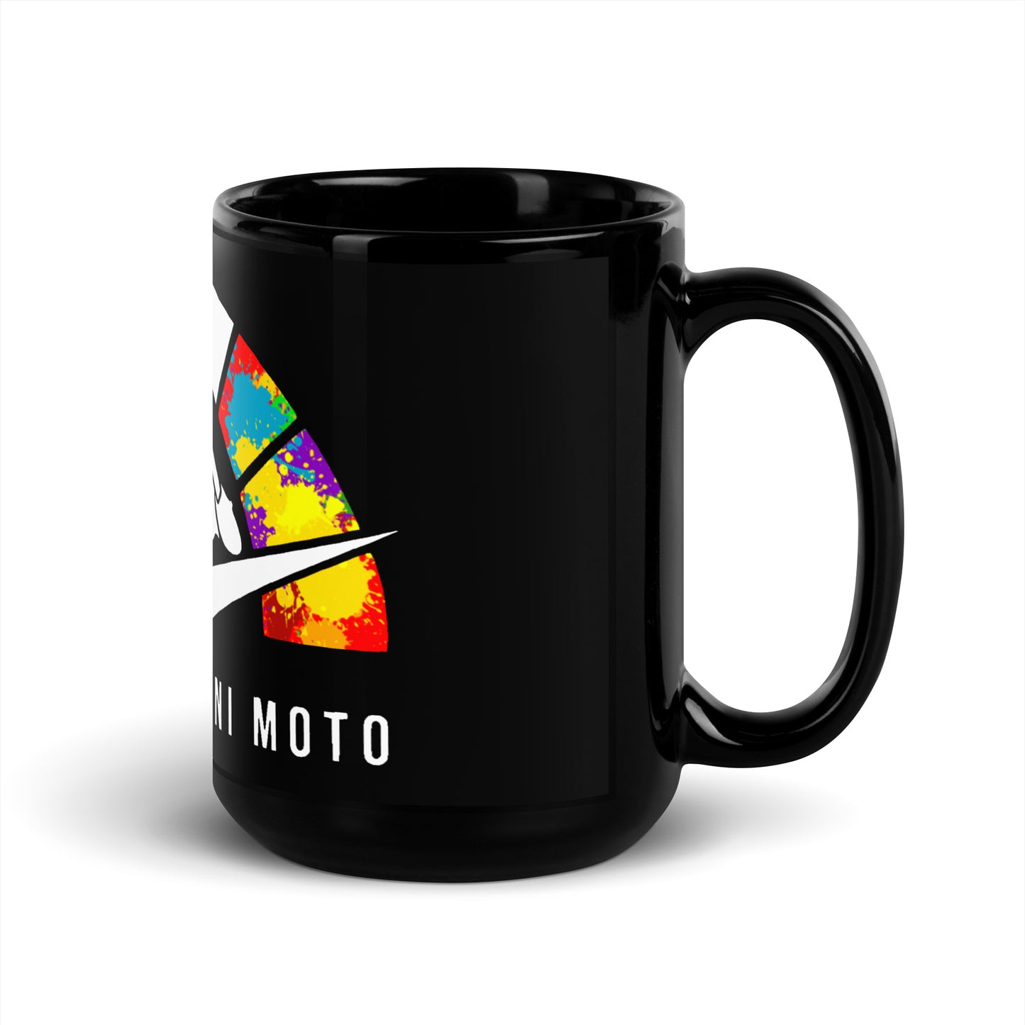 Southeast Mini Moto Splash Black Glossy Mug
