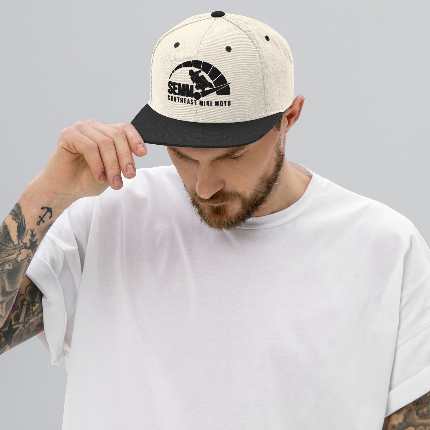 Southeast Mini Moto Blackout Snapback Hat