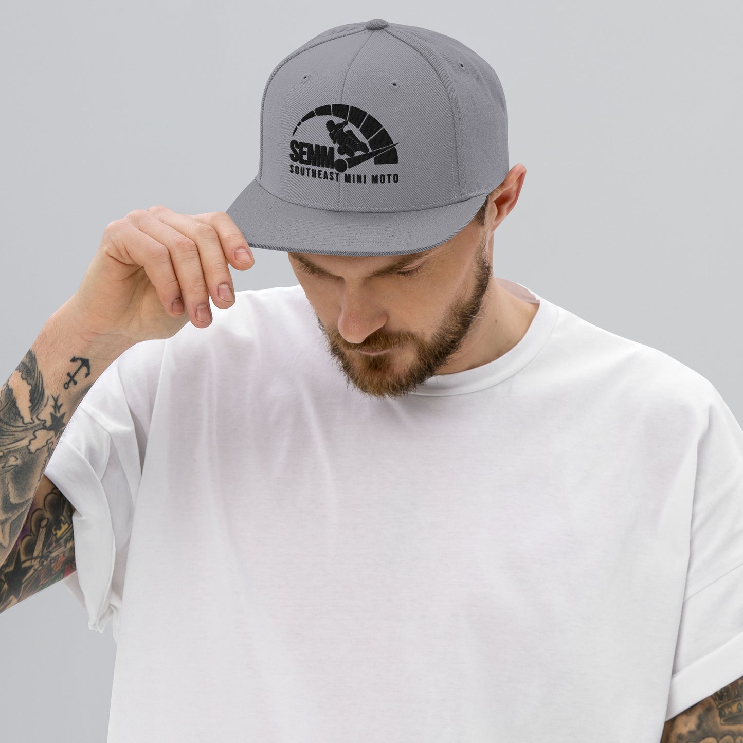 Southeast Mini Moto Blackout Snapback Hat