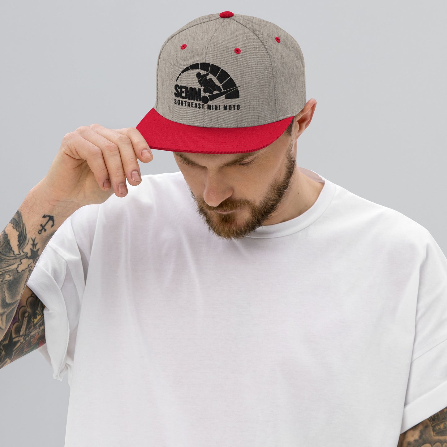 Southeast Mini Moto Blackout Snapback Hat